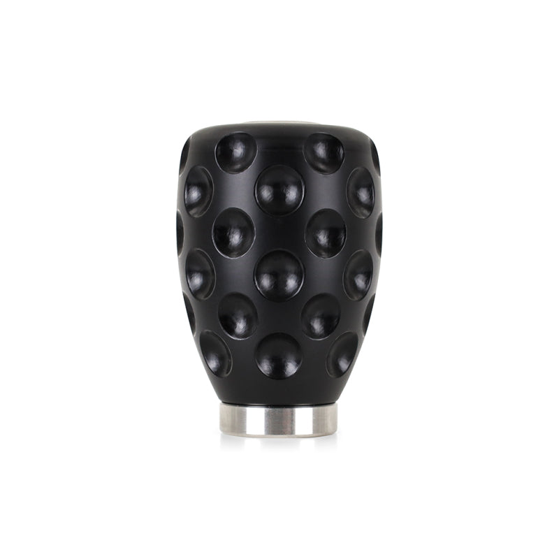 Mishimoto Steel Core Dimple Shift Knob Black Delrin - DTX Performance