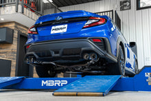 Load image into Gallery viewer, MBRP 2022 Subaru WRX 2.5in Dual Split Rear Exit w/ Quad BE Tips - T304 - DTX Performance