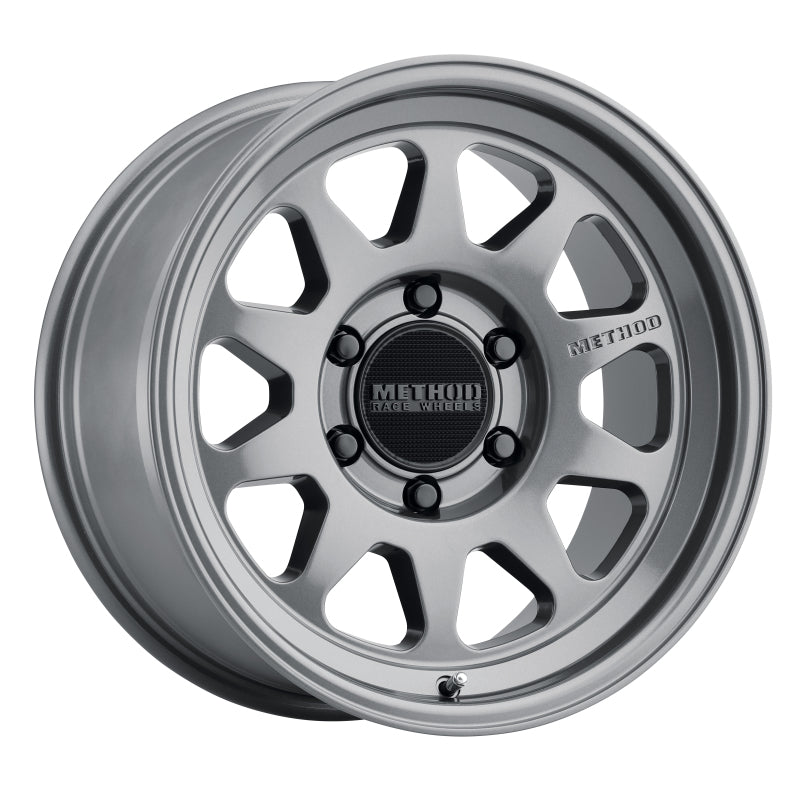 Method MR316 17x8.5 0mm Offset 6x135 87mm CB Gloss Titanium Wheel - DTX Performance