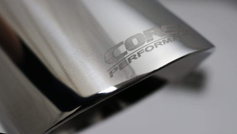 Corsa Single Universal 2.75in Inlet / 4in Outlet Polished Pro-Series Tip Kit - DTX Performance