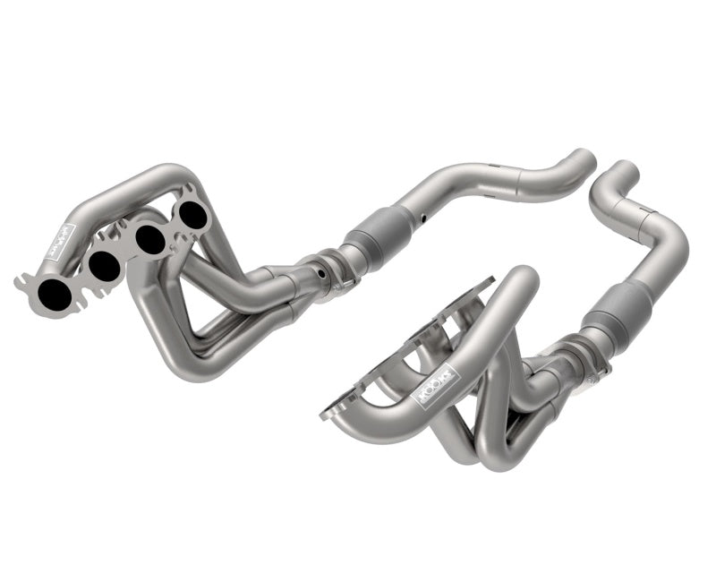 Kooks 2020 Mustang GT500 5.2L 2in x 3in SS Headers w/GREEN Catted Connection Pipe - DTX Performance