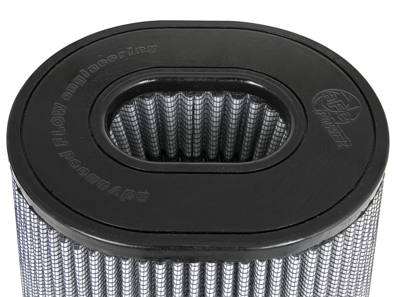 aFe Magnum FLOW Pro DRY S Universal Air Filter 4.5in F / 9inx7.5in B / 6.75inx5.5in T (Inv) / 9in H - DTX Performance