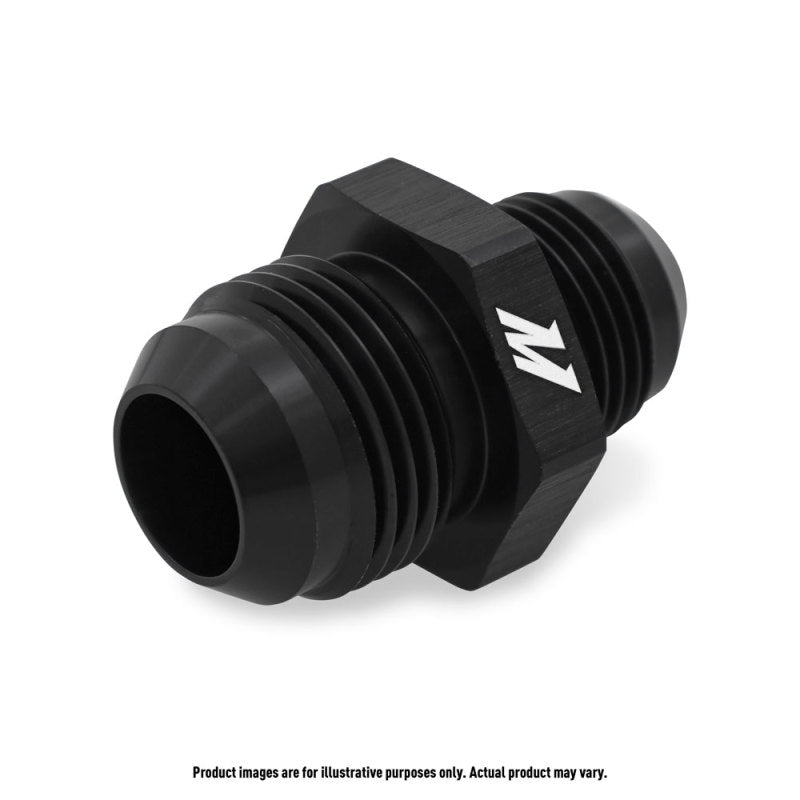 Mishimoto Aluminum -4AN to -6AN Reducer Fitting - Black - DTX Performance