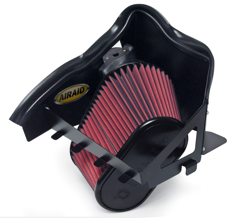 Airaid 03-04 Dodge Cummins 5.9L DSL (exc. 600 Series) CAD Intake System w/o Tube (Oiled / Red Media) - DTX Performance