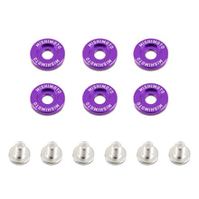 Load image into Gallery viewer, Mishimoto Small Fender Washer Kit (6pcs) - Purple - DTX Performance