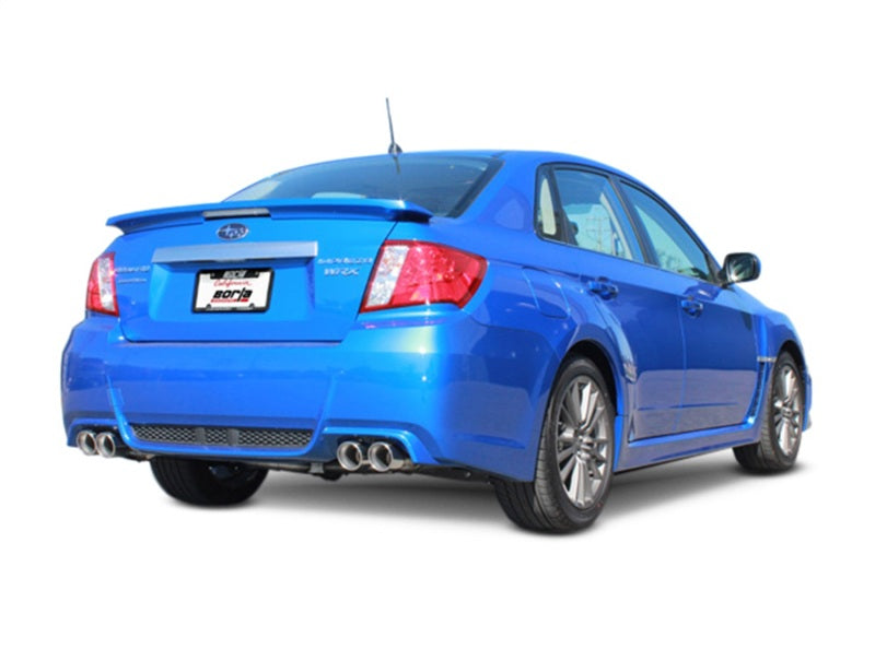 Borla 11-14 Subaru Impreza WRX/STI Sedan 4dr ATAK SS Catback Exhaust - DTX Performance