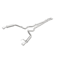 Load image into Gallery viewer, MagnaFlow Cat Back, SS, 2.5in, Competition, Dual Split Polished 4.5in Tips 2015 Ford Mustang V6 3.7L - DTX Performance