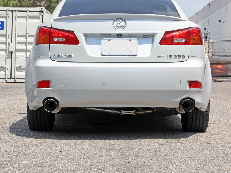 aFe POWER Takeda 06-13 Lexus IS250/IS350 SS Axle-Back Exhaust w/ Polished Tips - DTX Performance