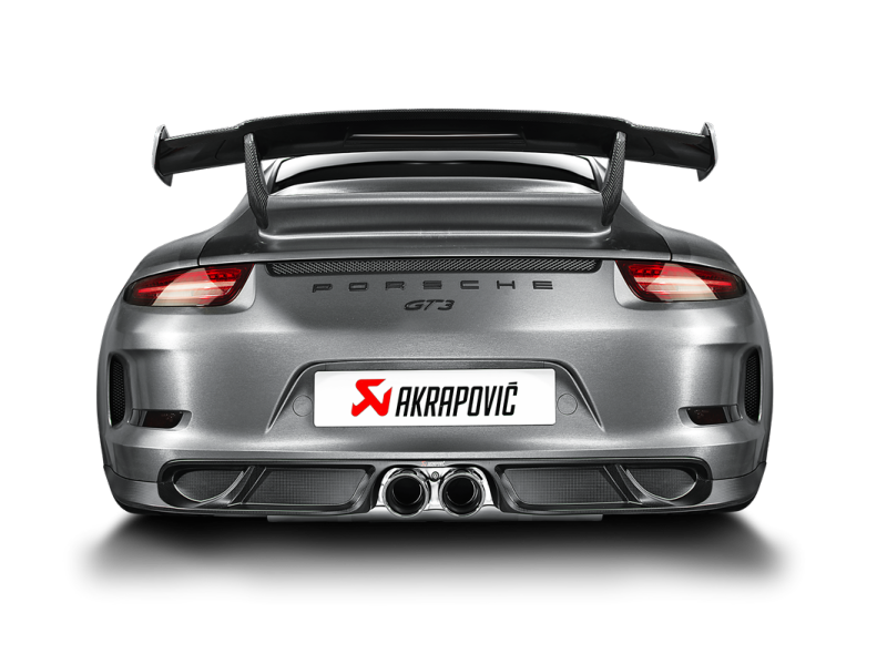 Akrapovic 14-17 Porsche 911 GT3 (991) Rear Carbon Fiber Diffuser - Matte - DTX Performance