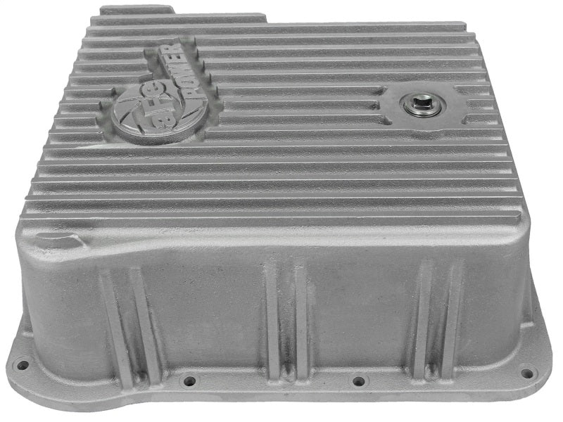 afe Transmission Pan Cover (Raw); GM Diesel Trucks 01-14 V8-6.6L (td) - DTX Performance