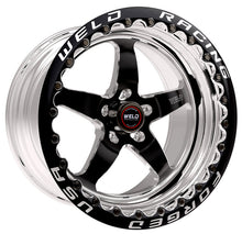 Load image into Gallery viewer, Weld S71 17x11 / 5x4.5 BP / 4.5in. BS Black Wheel (Low Pad) - Single Beadlock - DTX Performance