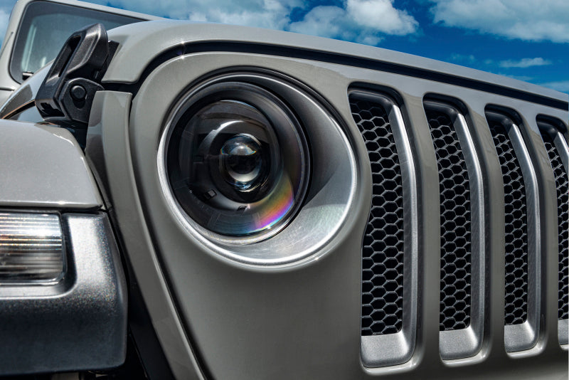 Oracle Oculus Bi-LED Projector Headlights for Jeep JL/Gladiator JT - Graphite Metallic - 5500K - DTX Performance