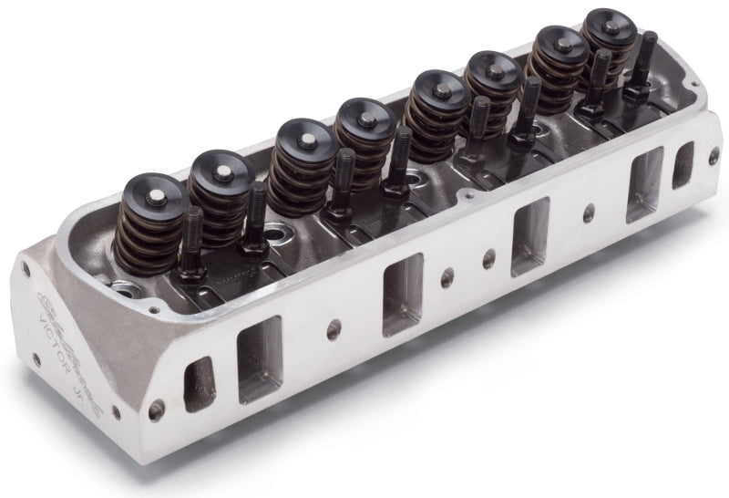 Edelbrock Single Victor Jr 289-351W-Flat Tap Head - DTX Performance