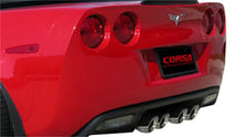 Load image into Gallery viewer, Corsa 12-13 Chevrolet Corvette C6 ZR1 Sport Cat-Back Dual Rear Exit w/ Twin 4.0in Pol Tips - DTX Performance