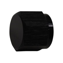 Load image into Gallery viewer, DeatschWerks 6AN Female Flare Cap - Anodized Matte Black - DTX Performance