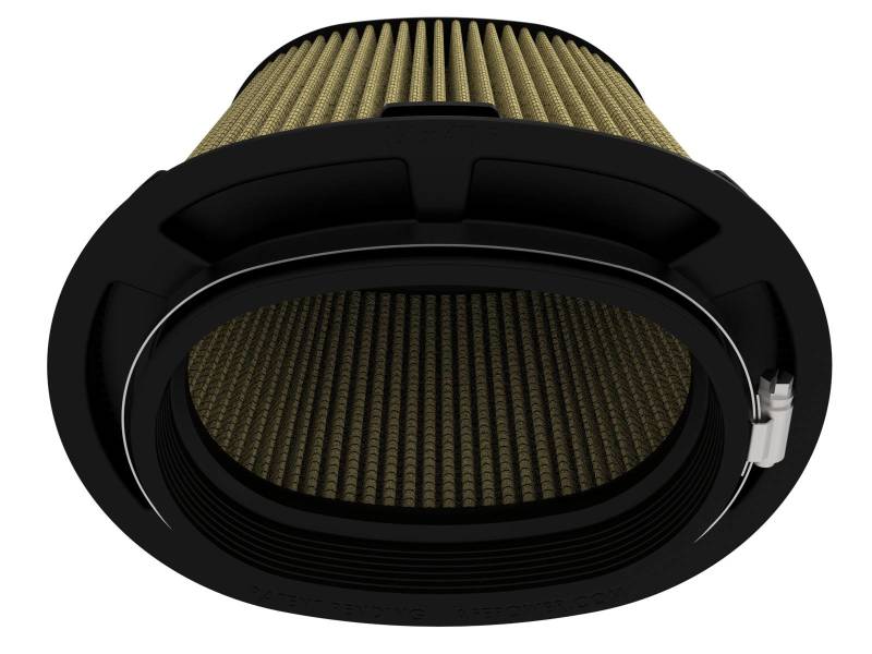 aFe MagnumFLOW Pro GUARD 7 Air Filter (6 x 4)in F x (8-1/2 x 6-1/2)in B x (7-1/4 x 5)in T x 7-1/4in - DTX Performance