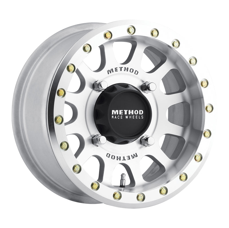 Method MR401 UTV Beadlock 14x7 / 4+3/13mm Offset / 4x156 / 132mm CB Machined - Raw Wheel - DTX Performance