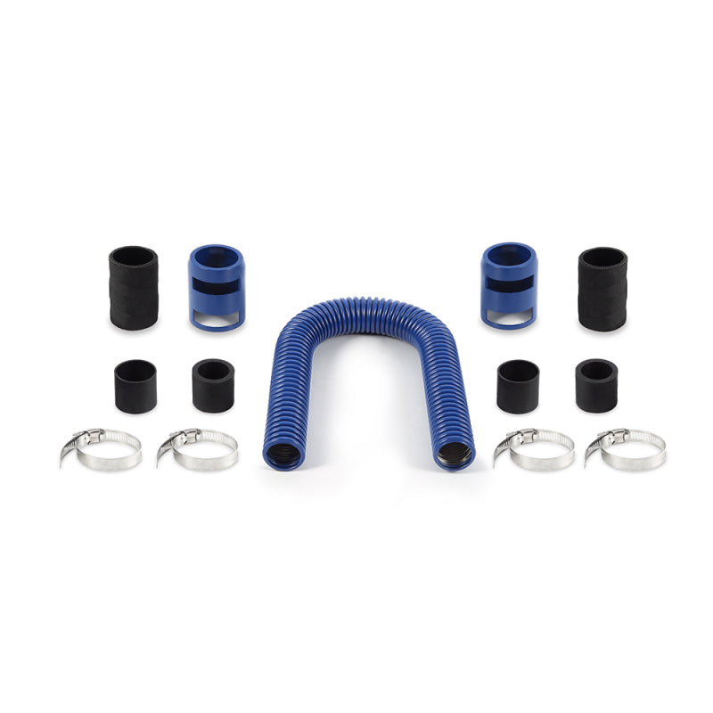 Mishimoto 24in Flexible Radiator Hose Kit Blue - DTX Performance