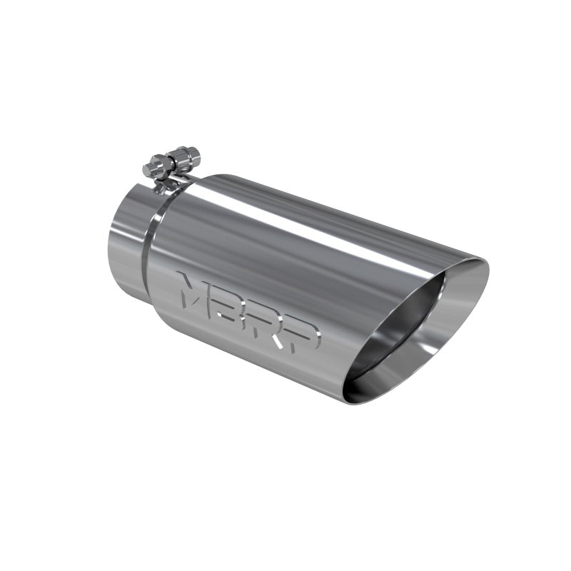 MBRP Universal Tip 5 O.D. Dual Wall Angled 4 inlet 12 length - DTX Performance