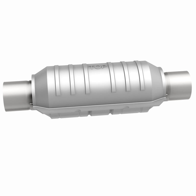 MagnaFlow Catalytic Converter 2 in Inlet 2 in Outlet 11 in Length SS - DTX Performance