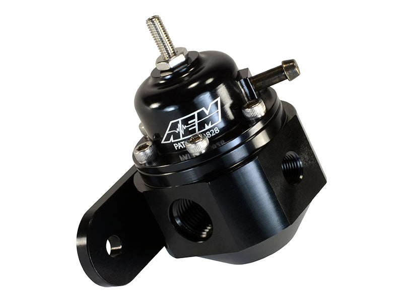 AEM Universal Black Adjustable Fuel Pressure Regulator - DTX Performance