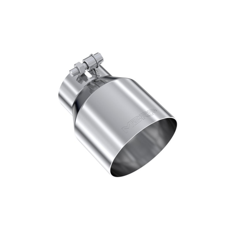 MBRP Universal Stainless Steel Dual Wall Tip 4.5in OD/3in Inlet/6.13in L - DTX Performance