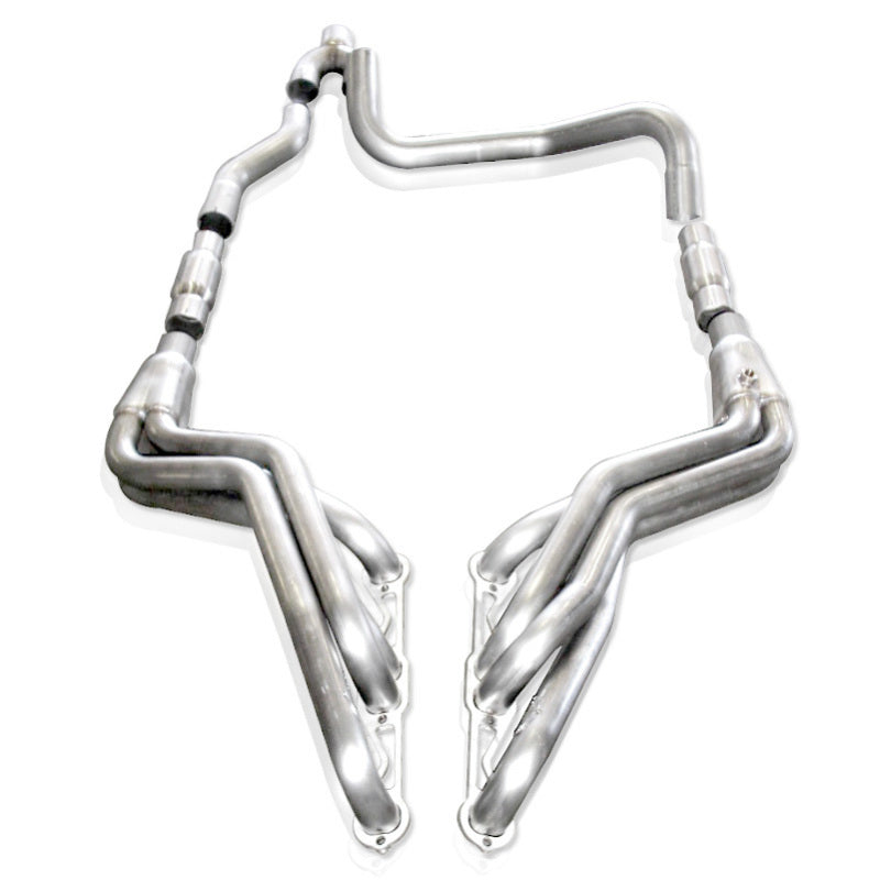 Stainless Works 1988-98 Chevy/GMC 1500 Headers 1-7/8in Primaries 2-1/2in High-Flow Cats Y-Pipe - DTX Performance