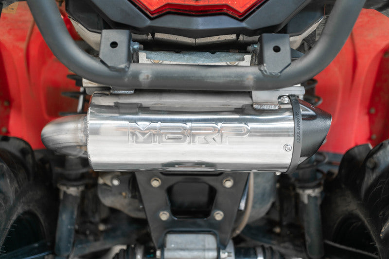 MBRP 15-Up Can-Am OUtlander 450/500/570 US Market Only 5in Performance Series T304 Slip-on Exhaust - DTX Performance