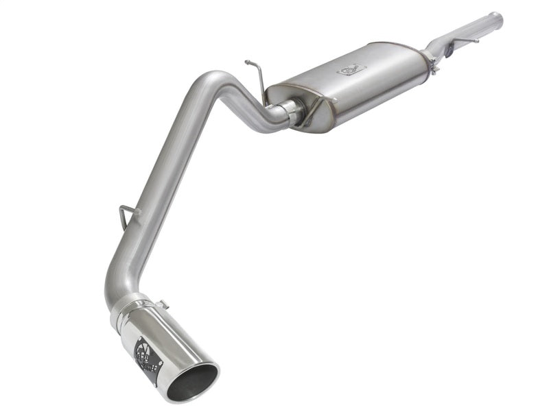 aFe MACHForce XP Exhausts Cat-Back Polished Tips 09-17 GM Silverado 1500 4.3/5.3L RegCab SB/LB - DTX Performance