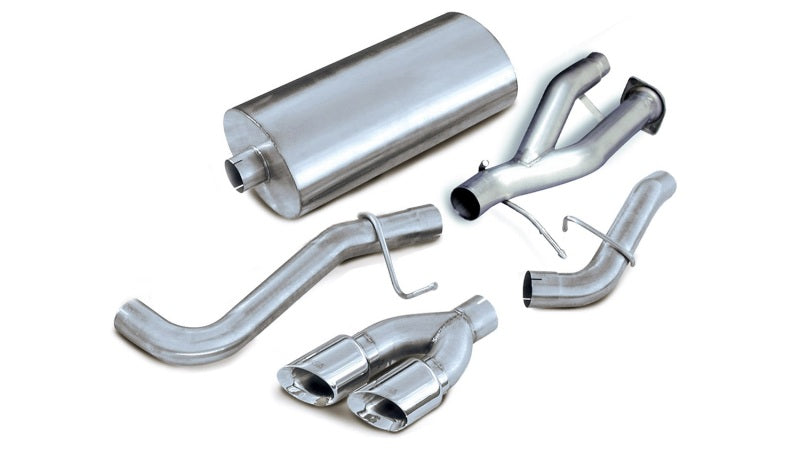 Corsa 02-06 Cadillac Escalade ESV 6.0L V8 Polished Sport Cat-Back Exhaust - DTX Performance