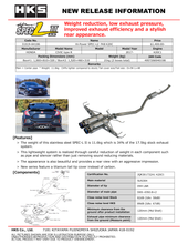 Load image into Gallery viewer, HKS Hi-Power Muffler SPEC-L2 FK8 K20C - DTX Performance