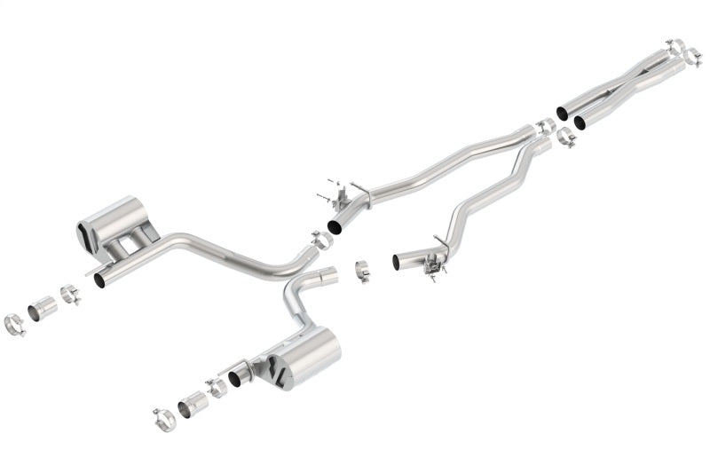 Borla 15-16 Dodge Challenger SRT/Scat Pcak 6.4L V8 ATAK Catback Exhaust - DTX Performance