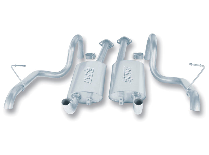 Borla 87-93 Ford Mustang GT 5.0L 8cyl SS Catback Exhaust - DTX Performance