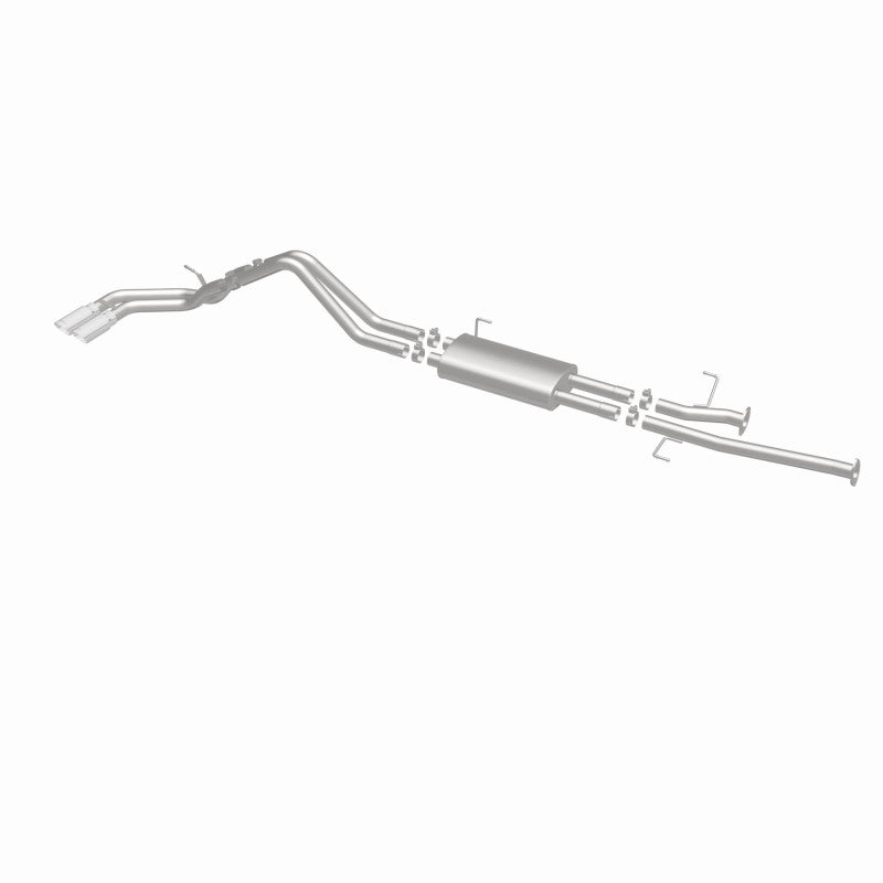 MagnaFlow 14 Toyota Tundra V8 4.6L/5.7L Stainless C/b Exhaust Dual same side pass. rear tire - DTX Performance