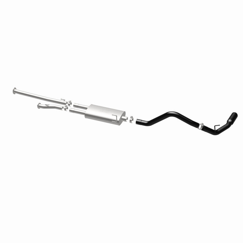 MagnaFlow Cat-Back Exhaust 09-13 Toyota Tundra V8 5.7L 3in SS Black Tip Single Side Exit - DTX Performance