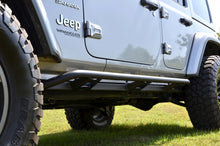 Load image into Gallery viewer, N-Fab Trail Slider Steps 18-20 Jeep Wrangler JL 4 Door SUV - SRW - Textured Black - DTX Performance