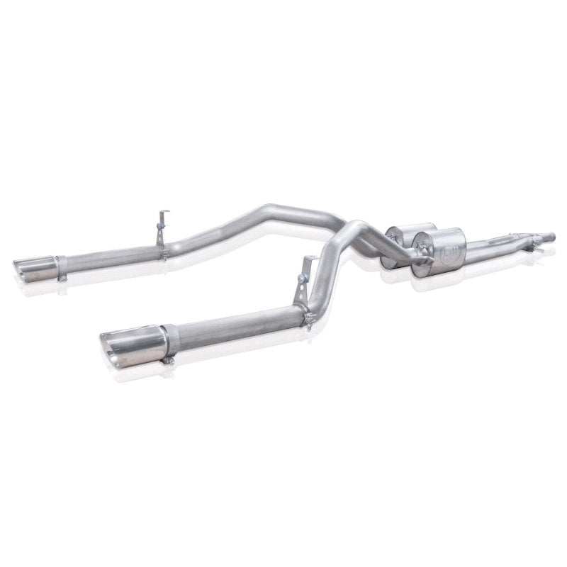 Stainless Works Chevy Silverado/GMC Sierra 2007-16 5.3L/6.2L Exhaust Y-Pipe Under Bumper Exit - DTX Performance