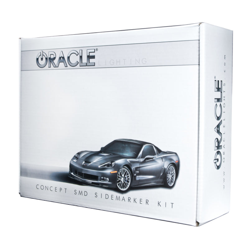 Oracle 05-13 Chevy Corvette C6 Concept Sidemarker Set - Tinted - Crystal Claret Tintcoat (GBE) - DTX Performance