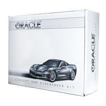 Load image into Gallery viewer, Oracle 05-13 Chevrolet Corvette C6 Concept Sidemarker Set - Tinted - Black (GBA) - DTX Performance