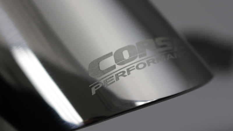 Corsa Single Universal 2.5in Inlet / 3.5in Outlet Polished PVD Pro-Series Tip Kit - DTX Performance