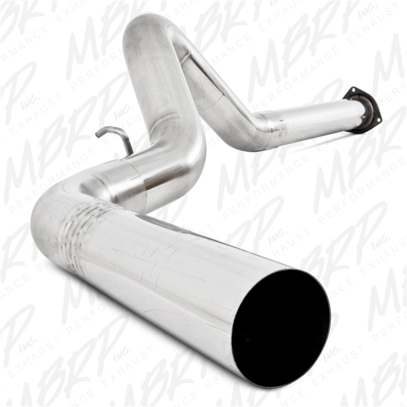 MBRP 07-10 Chevy/GMC 2500/3500 Duramax LMM 4in Filter Back Single Side T409 No Muffler - DTX Performance