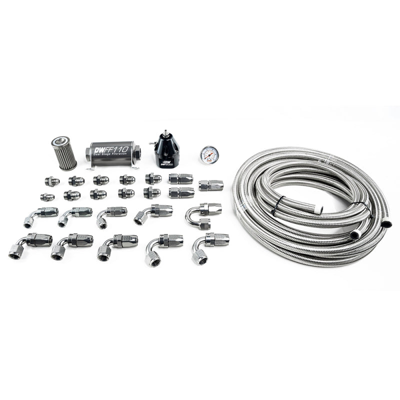 DeatschWerks 11-19 Ford Mustang X2 Series CPE Plumbing Kit - DTX Performance