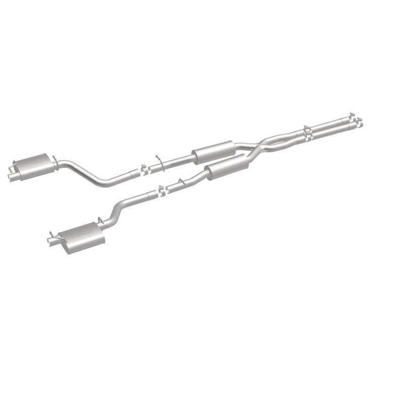 MagnaFlow Cat-Back SS 2.5in Dual Split Rear Exit (OEM Tips) 15-16 Dodge/Chrysler Charger/300 5.7L V8 - DTX Performance