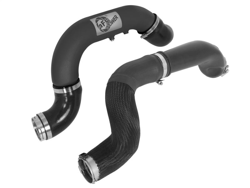 aFe BladeRunner 3in Black IC Tube Cold Side w/ Coupling & Clamp Kit 2016 GM Colorado/Canyon 2.8L - DTX Performance