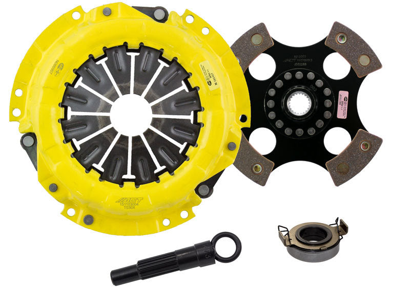 ACT 1991 Geo Prizm XT/Race Rigid 4 Pad Clutch Kit - DTX Performance