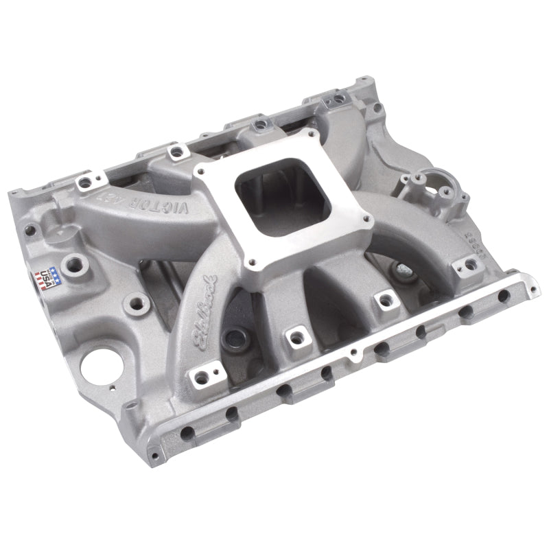 Edelbrock 390-428 Ford FE Victor EFI Manifold 4150 Flange Mounting - DTX Performance