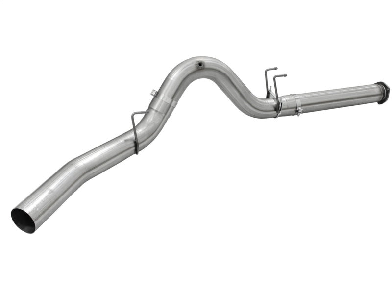 aFe MACHForce XP Exhaust 5in DPF-Back Stainless Steel Exhaust 2015 Ford Turbo Diesel V8 6.7L No Tip - DTX Performance