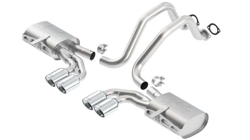 Borla 97-04 Chevrolet Corvette 5.7L 8cyl ATAK SS Catback Exhaust - DTX Performance