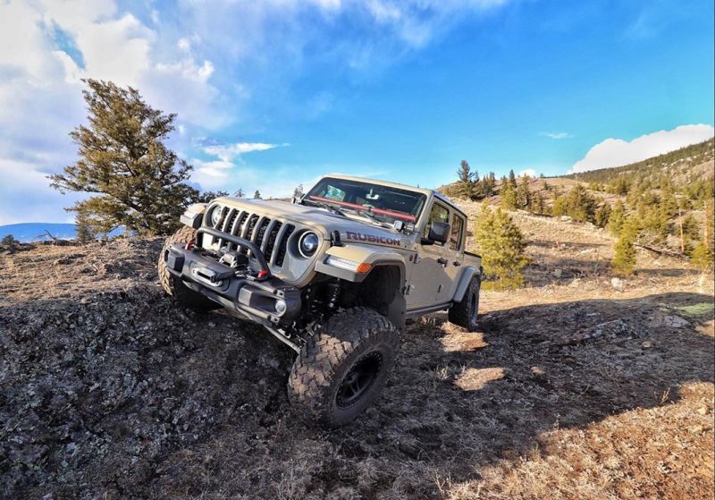 Oracle Oculus Bi-LED Projector Headlights for Jeep JL/Gladiator JT - Matte Black - 5500K - DTX Performance