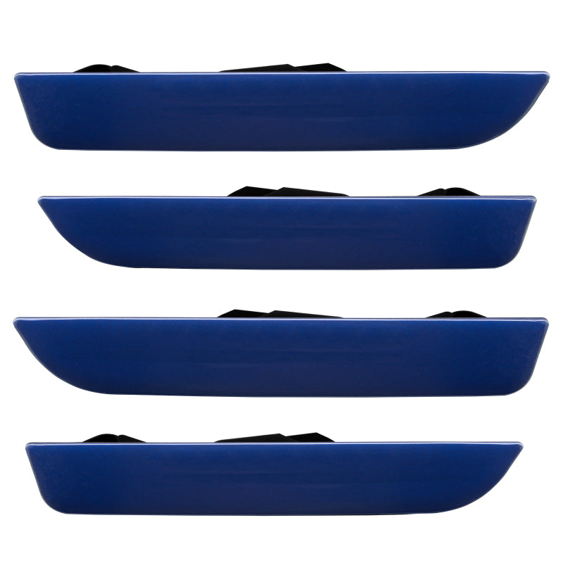 Oracle 10-14 Ford Mustang Concept Sidemarker Set - Ghosted - Deep Impact Blue Metallic (J4) - DTX Performance